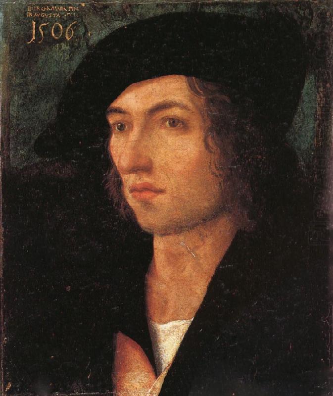 BURGKMAIR, Hans Portrait of a Man oil painting picture